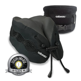 Подушка для шеи Cabeau Evolution Cool Black, анатомическая